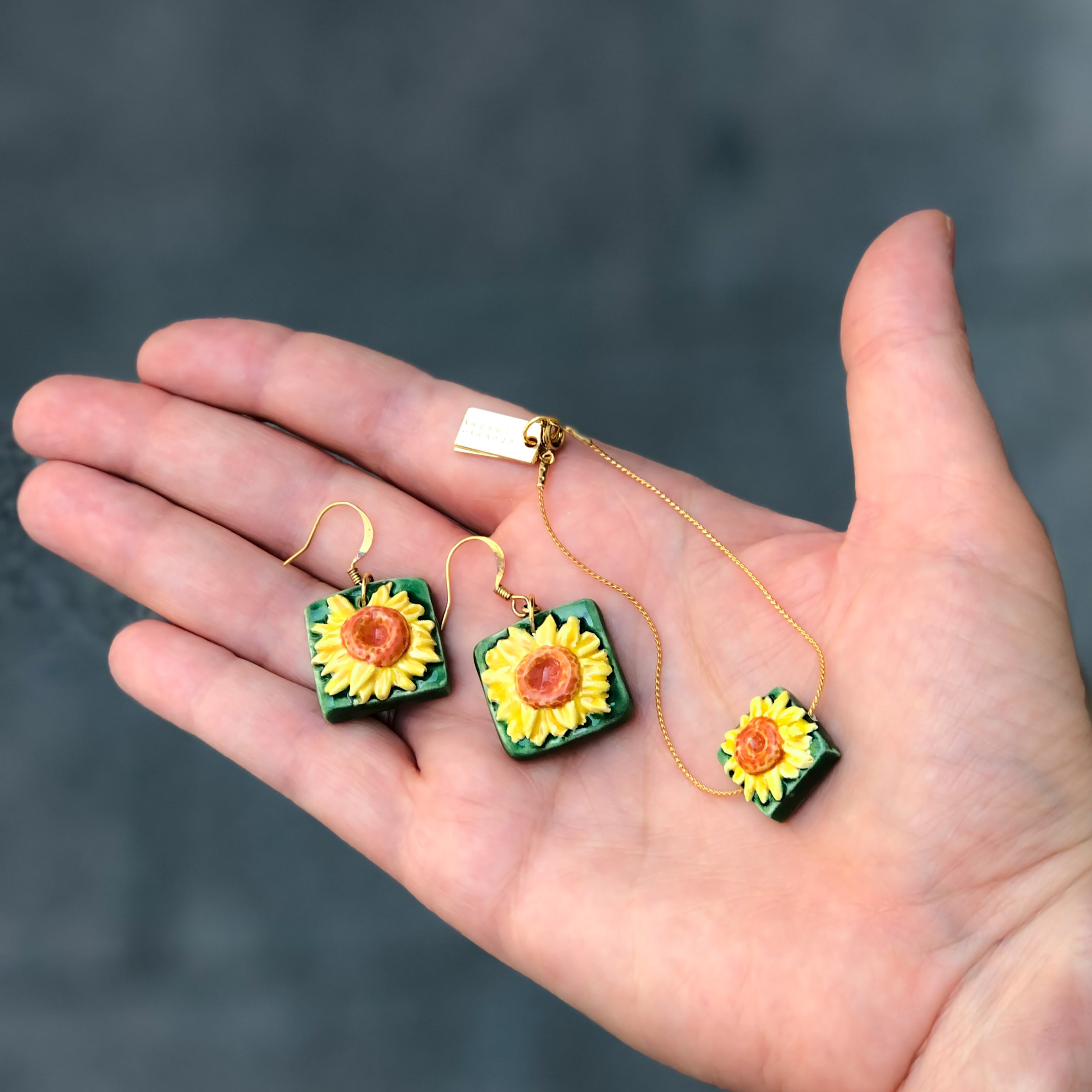 PENDIENTES HIPPIES EL AZULEJITO