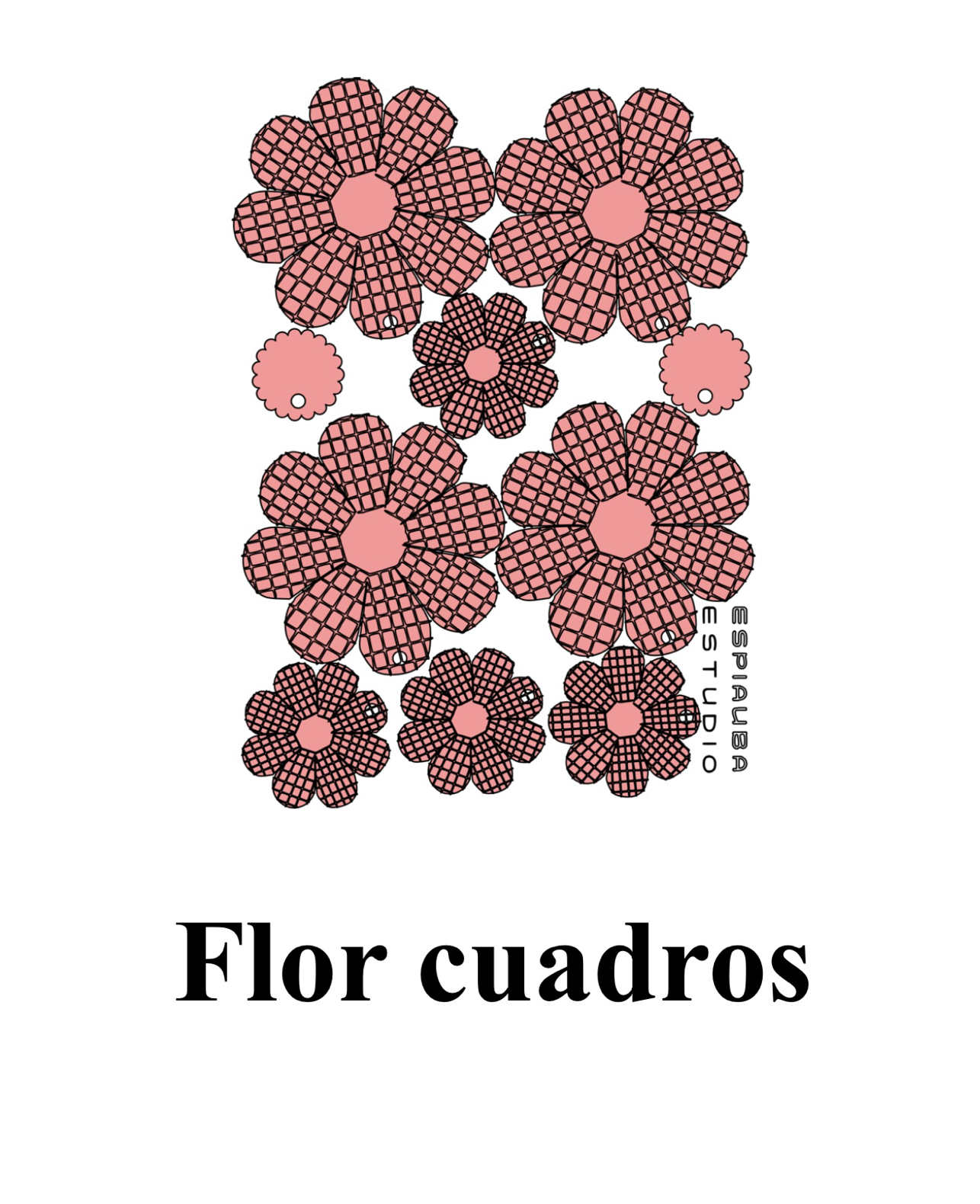 KIT FLOR DE CUADROS