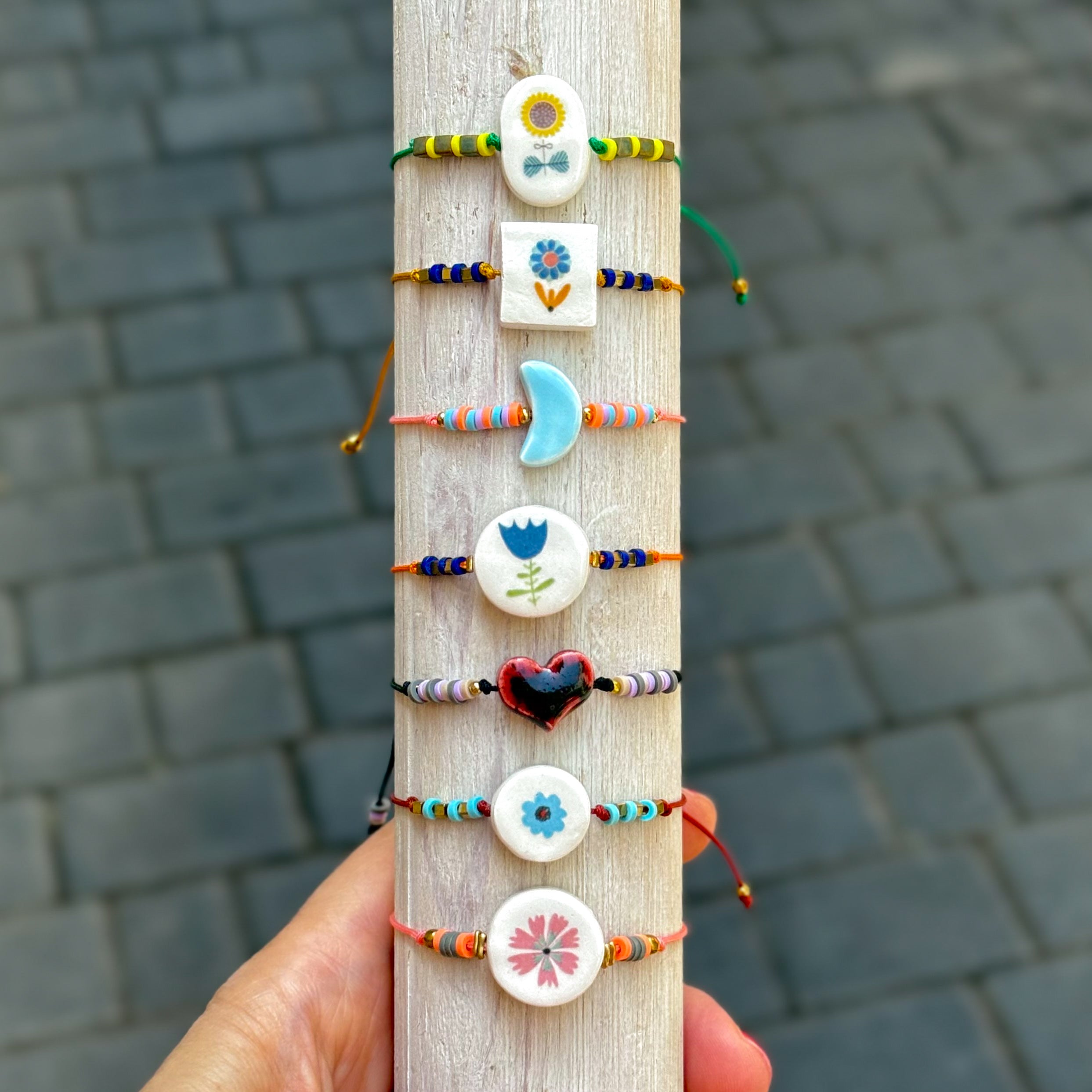 Pulsera cerámica