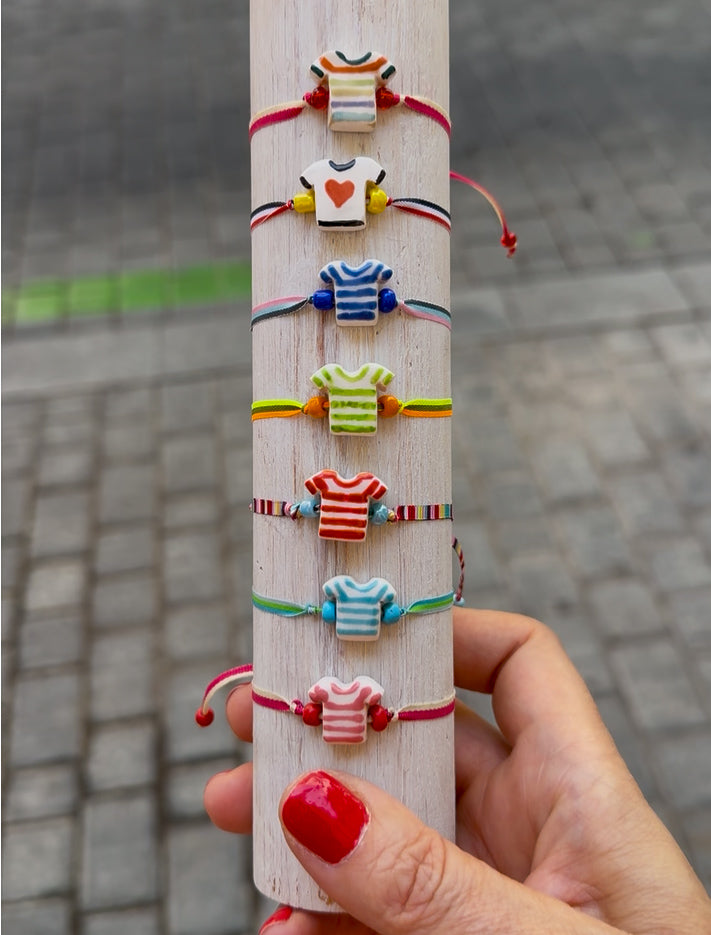 Pulsera camiseta (Corazón)