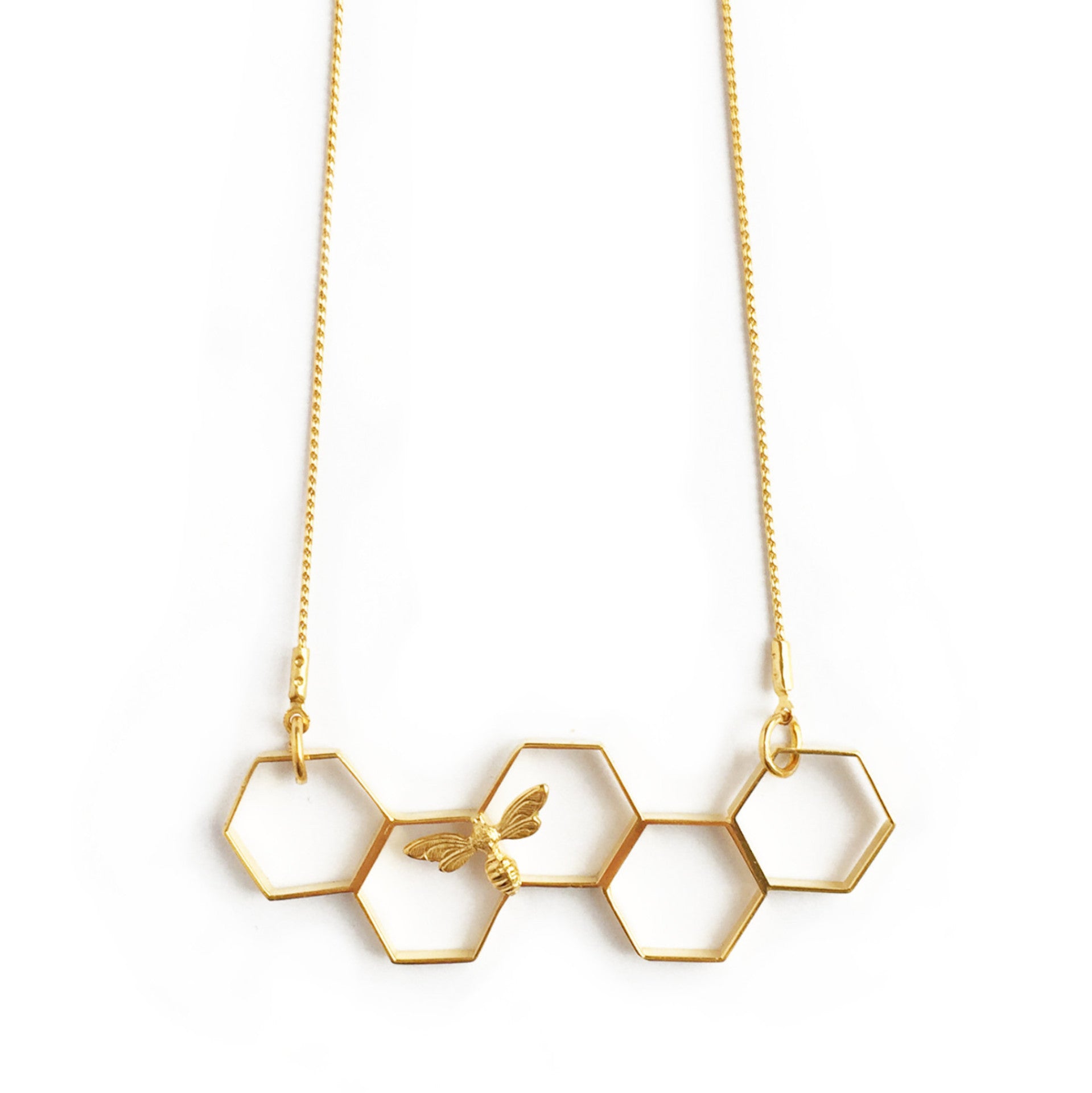 ABEJA EN ORO NECKLACE