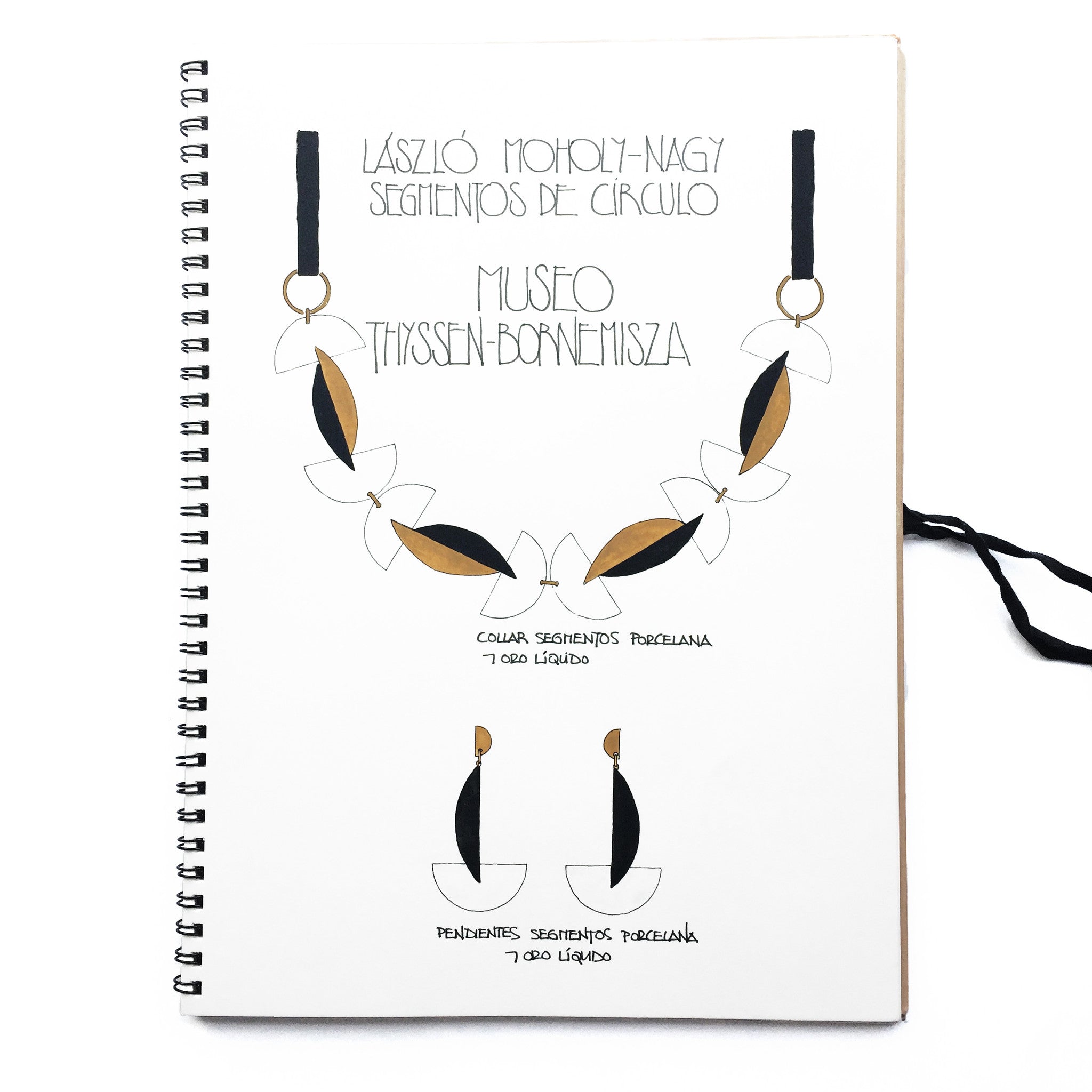 SEGMENTOS DE CÍRCULO EARRINGS