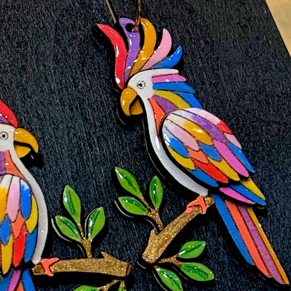 Taller Joyas en madera policromada