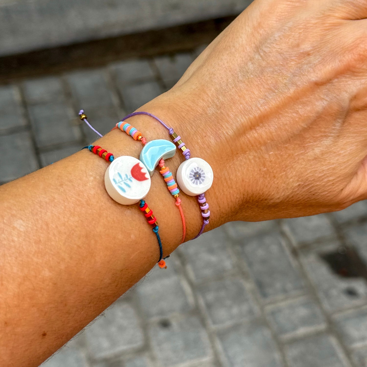 Pulsera cerámica