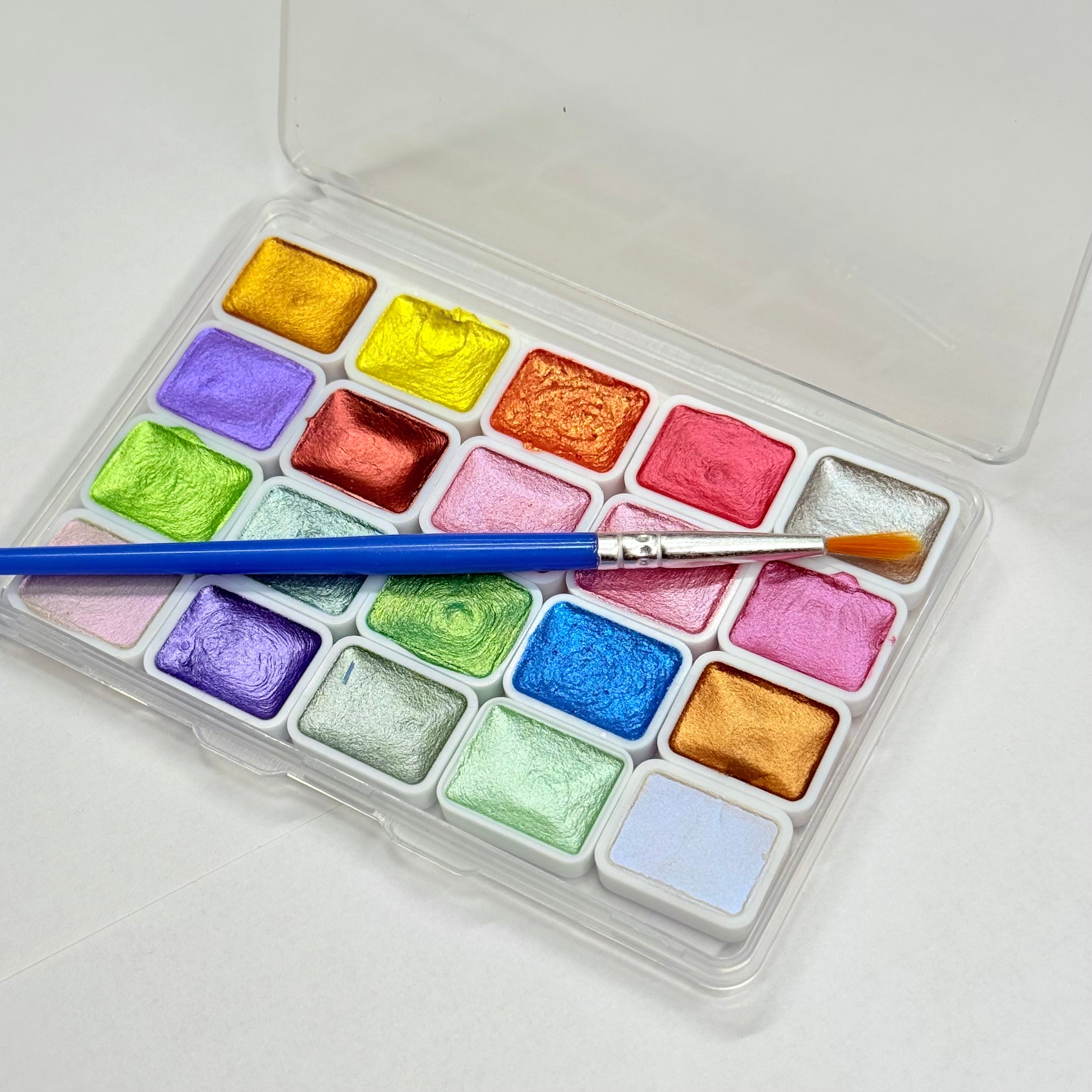 Acuarelas 20 colores