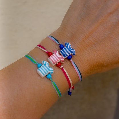 Pulsera camiseta (Azul)