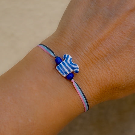 Pulsera camiseta (Azul)