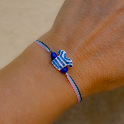 Pulsera camiseta (Azul)