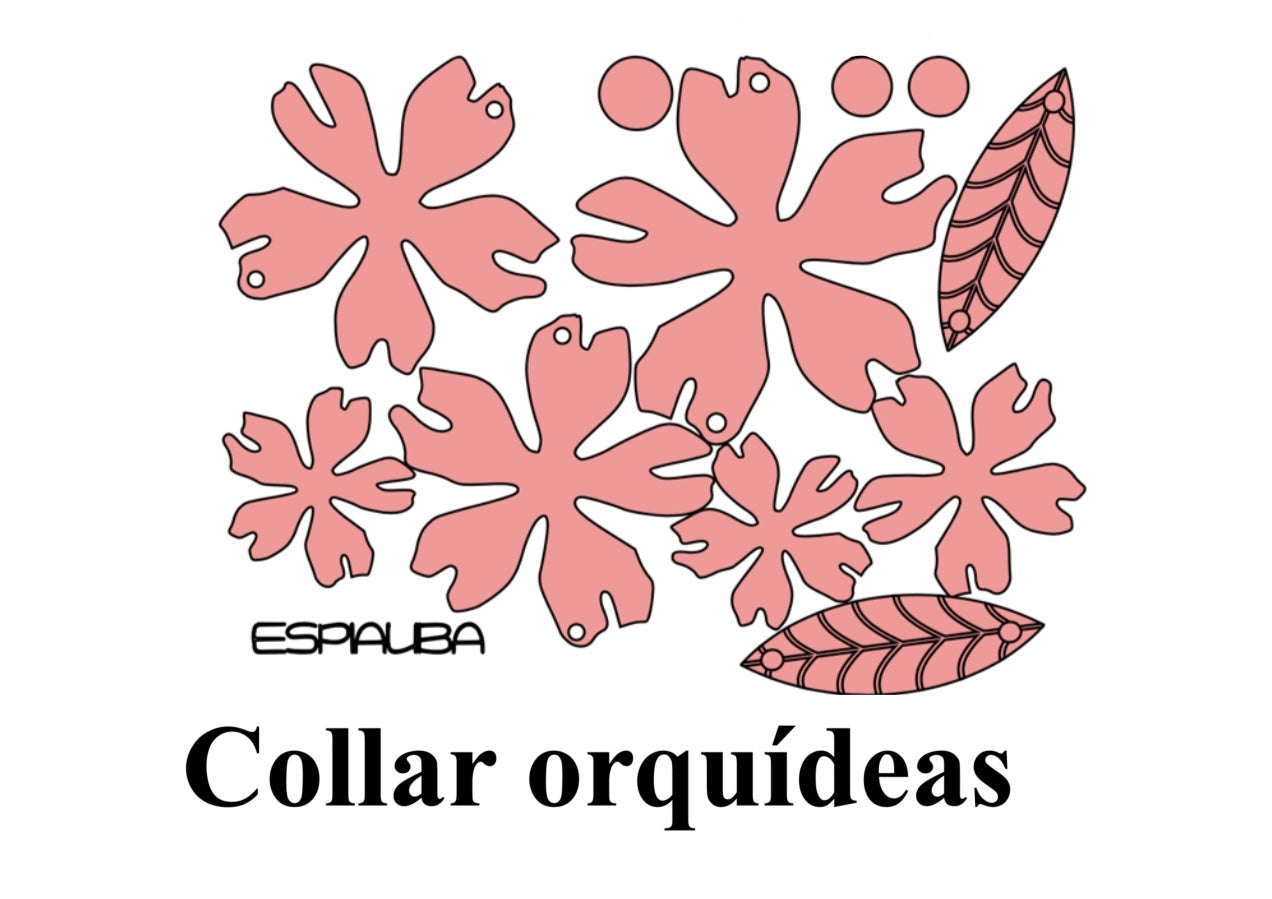 KIT COLLAR ORQUÍDEAS