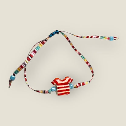 Pulsera camiseta (Rojo)