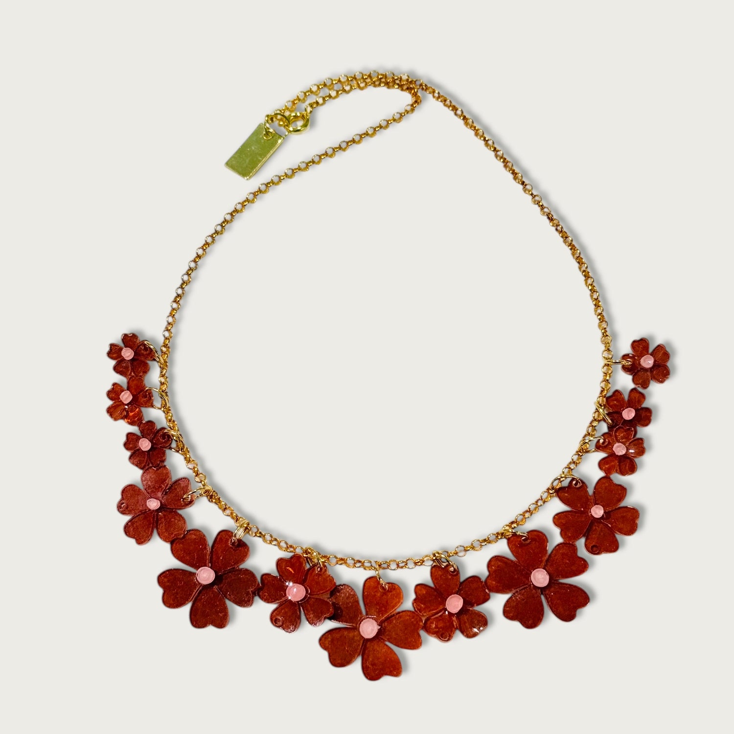 KIT COLLAR FLORECILLAS