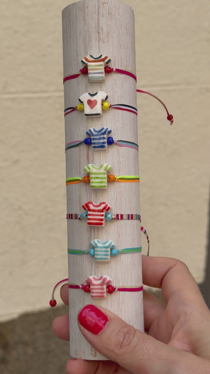 Pulsera camiseta (Multicolor)